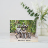 Australië, Steve Irwin, Australia Zoo, Queensland Briefkaart (Staand voorkant)