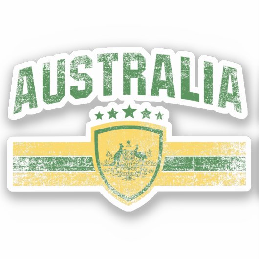 Australië Sticker (Voorkant)
