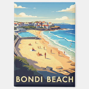 Australië Sydney Bondi Beach Briefkaart Magneet