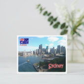 Australië - Sydney - Briefkaart (Staand voorkant)