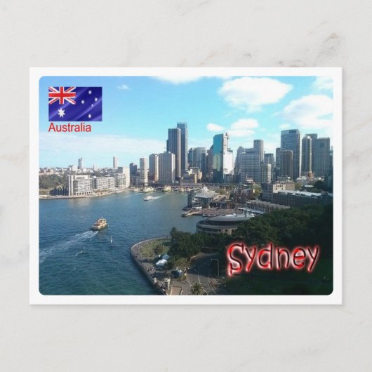 Australië - Sydney - Briefkaart (Voorkant)