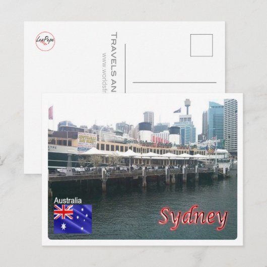 Australië - Sydney - Briefkaart (Voorkant / Achterkant)