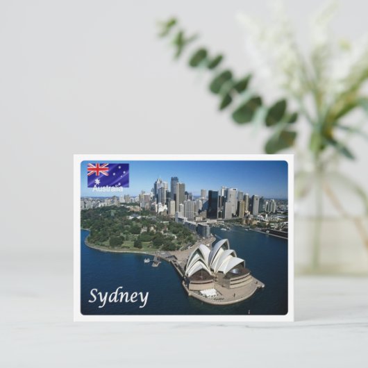 Australië - Sydney - Briefkaart (Staand voorkant)