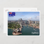 Australië - Sydney - Briefkaart (Voorkant / Achterkant)
