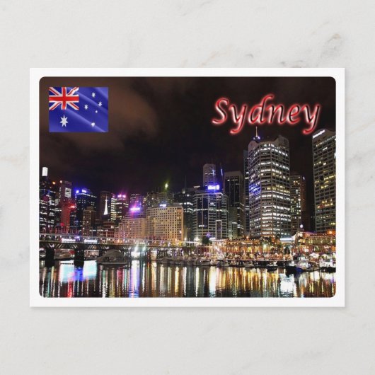 Australië - Sydney - Darling Harbour - Briefkaart (Voorkant)