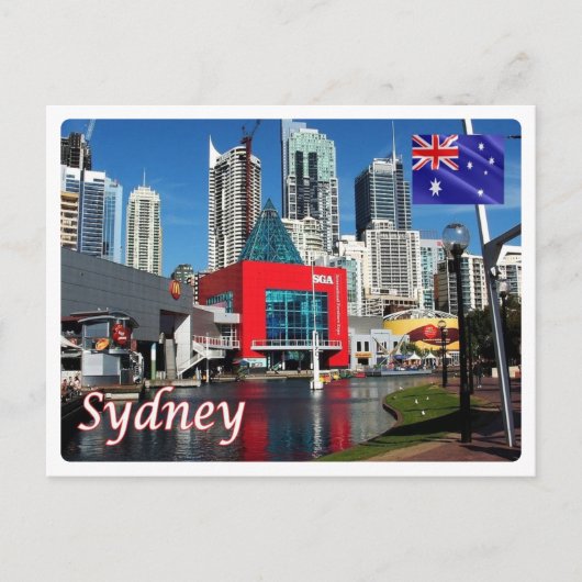 Australië - Sydney - District - Briefkaart (Voorkant)