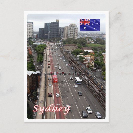 Australië - Sydney - Harbor Bridge - Briefkaart (Voorkant)