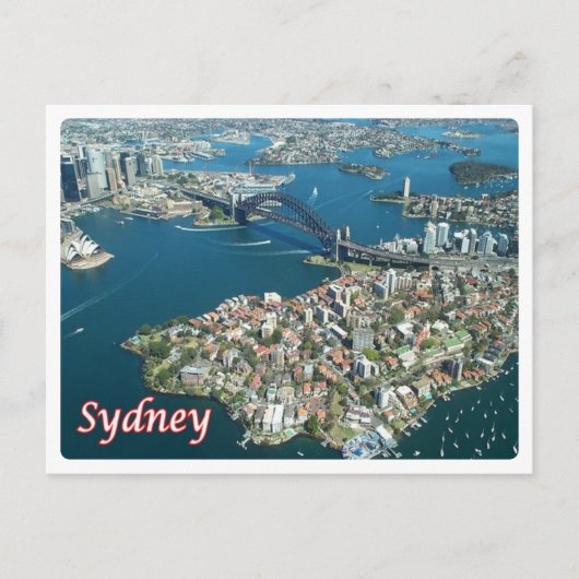 Australië - Sydney - Harbor Bridge - Briefkaart (Voorkant)
