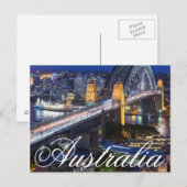 Australië, Sydney, het Rocks gebied, de haven van  Briefkaart (Voorkant / Achterkant)