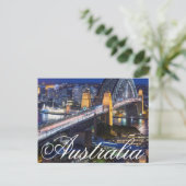 Australië, Sydney, het Rocks gebied, de haven van  Briefkaart (Staand voorkant)