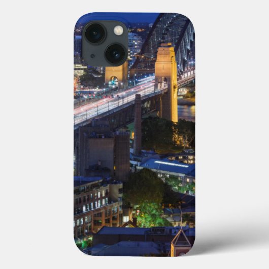 Australië, Sydney, het Rocks gebied, de haven van  Case-Mate iPhone Case (Achterkant)