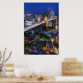 Australië, Sydney, het Rocks gebied, de haven van Poster (Keuken)