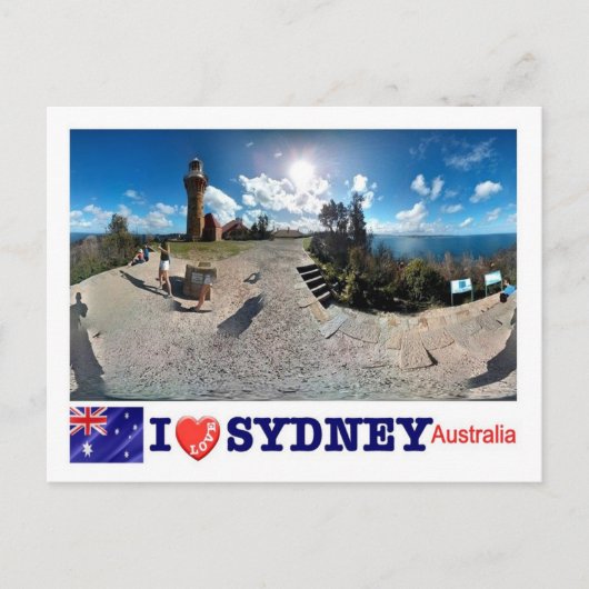 Australië - Sydney - I Love - Briefkaart (Voorkant)