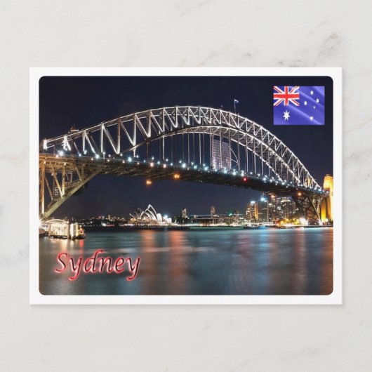 Australië - Sydney - Milsons Point Wharf Briefkaart (Voorkant)