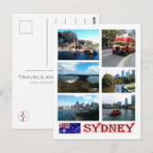 Australië - Sydney - Mozaïek - Briefkaart (Voorkant / Achterkant)
