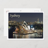 Australië - Sydney - Opera House - Briefkaart (Voorkant / Achterkant)