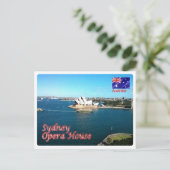 Australië - Sydney - Opera House - Briefkaart (Staand voorkant)