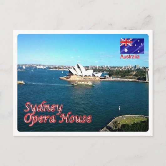 Australië - Sydney - Opera House - Briefkaart (Voorkant)