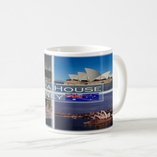 Australië - Sydney - Opera House - Koffiemok (Voorkant rechts)