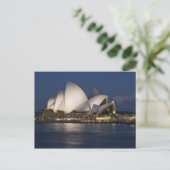 Australië, Sydney. Opera House 's nachts Briefkaart (Staand voorkant)
