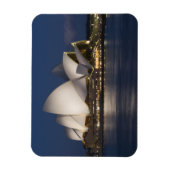 Australië, Sydney. Opera House 's nachts Magneet (Verticaal)