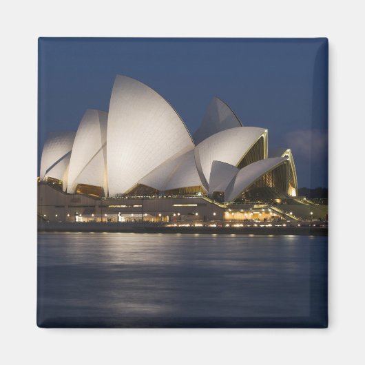 Australië, Sydney. Opera House 's nachts Magneet (Voorkant)