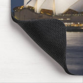 Australië, Sydney. Opera House 's nachts Muismat (Hoek)