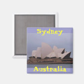 Australië Sydney opera huis fotografie magneet (Voorkant / Achterkant)