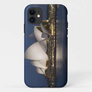 Australië, Sydney. Operahuis 's nachts op iPhone 11 Hoesje