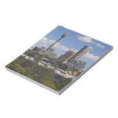 Australië, Sydney, Potts Point. Sydney silhouet. Notitieblok (Linkerzijde)