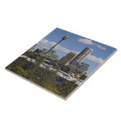 Australië, Sydney, Potts Point. Sydney silhouet. Tegeltje (Zijkant)