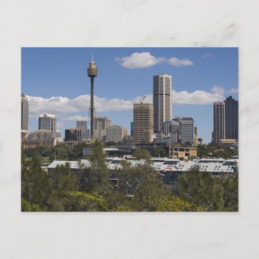 Australië, Sydney, Potts Point. Sydney skyline. Briefkaart (Voorkant)