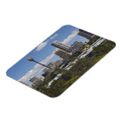 Australië, Sydney, Potts Point. Sydney skyline. Magneet (Linkerzijde)