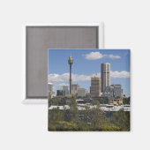 Australië, Sydney, Potts Point. Sydney skyline. Magneet (Voorkant / Achterkant)
