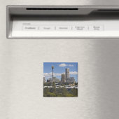 Australië, Sydney, Potts Point. Sydney skyline. Magneet (Insitu (Vaatwasser))