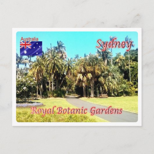Australië - Sydney - Royal Botanic Gardens - Briefkaart (Voorkant)