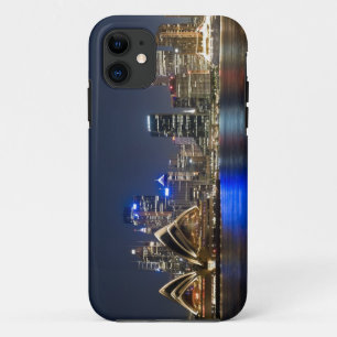 Australië, Sydney. Silhouet met Operahuis gezien Case-Mate iPhone Case