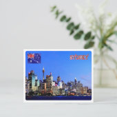 Australië - Sydney - Skyline - Briefkaart (Staand voorkant)