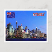 Australië - Sydney - Skyline - Briefkaart (Voorkant)
