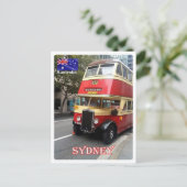 Australië - Sydney - The Bus - Briefkaart (Staand voorkant)