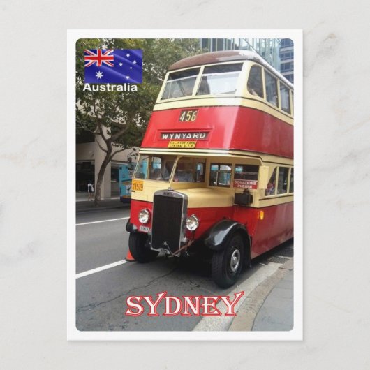 Australië - Sydney - The Bus - Briefkaart (Voorkant)