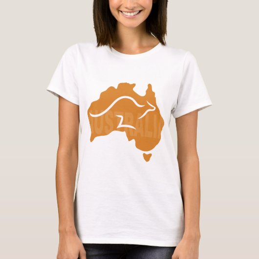 Australië T-shirt (Voorkant)