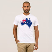 Australië T-shirt (Voorkant volledig)