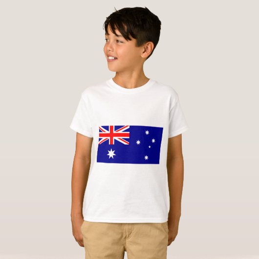 australië t-shirt (Voorkant volledig)