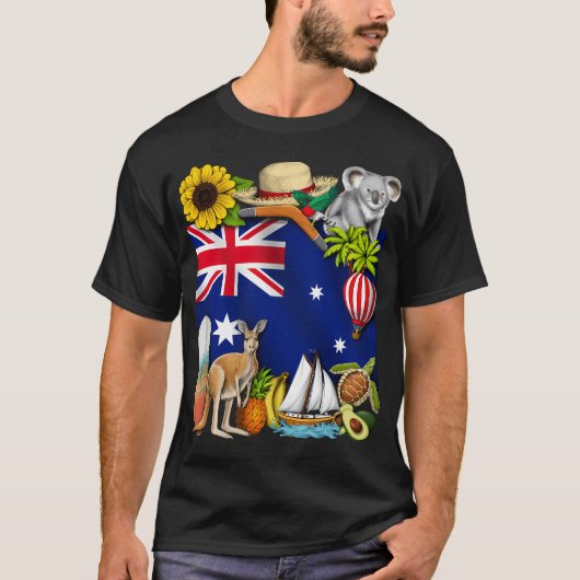 Australië T-shirt (Voorkant)