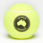 Australië Tennisballen (Achterkant)