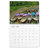 Australië Thailand Cambodja Reiskalender Kalender (Mar 2026)