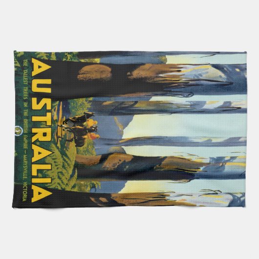 Australië Theedoek (Horizontaal)