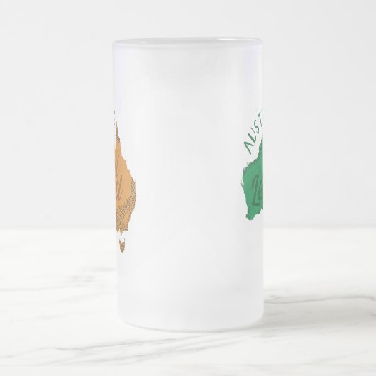 AUSTRALIË: TOTAAL LEGEND MATGLAS BIERPUL (Center)