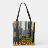 Australië Tote Bag (Achterkant)